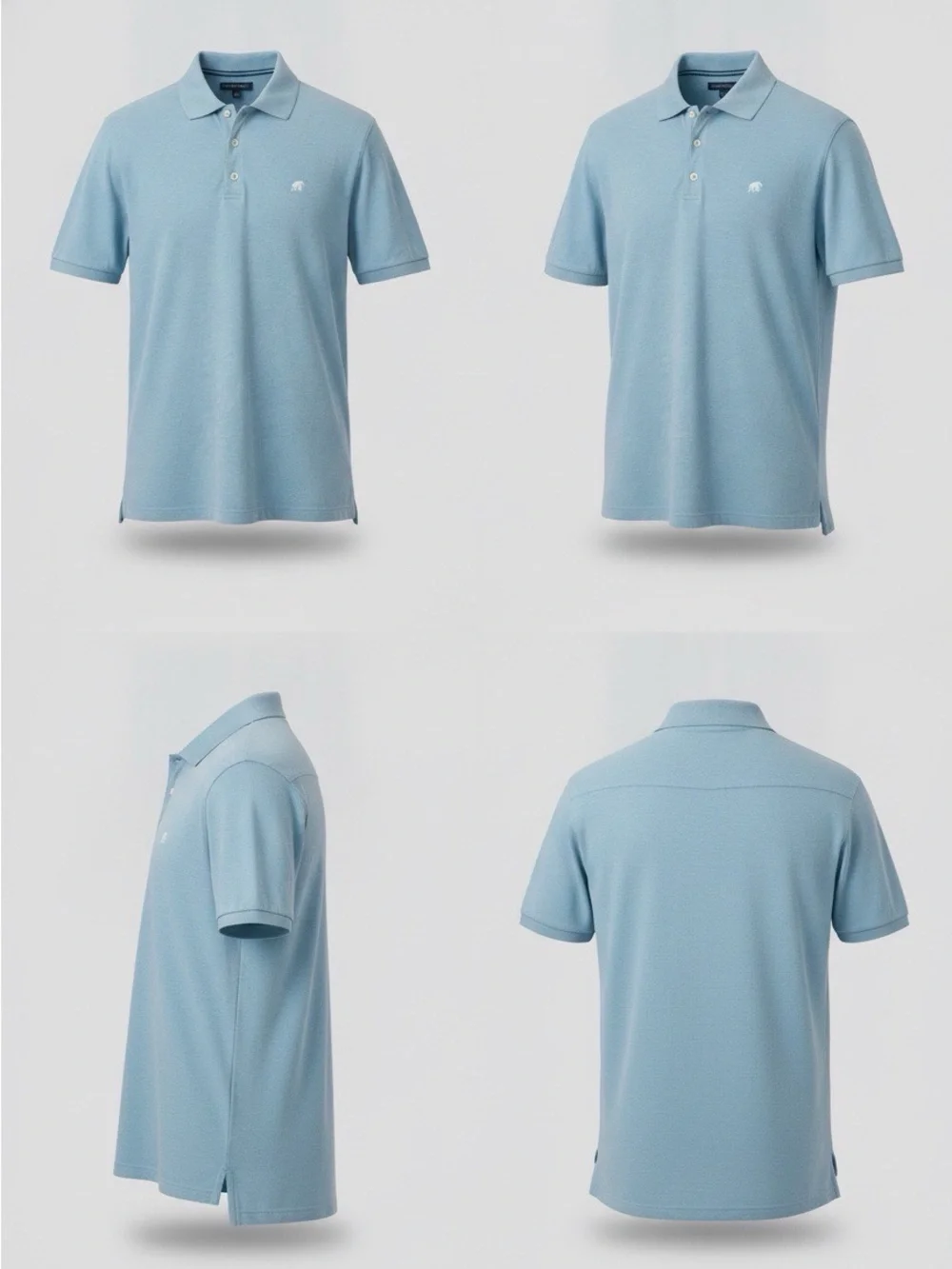 Banana Republic Factory Light Blue Polo Shirt Men’s Short Sleeve